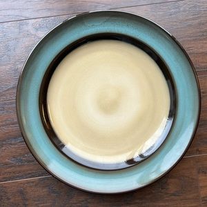 Pier 1 Imports - Teal Reactive - 11” Dinner Plate